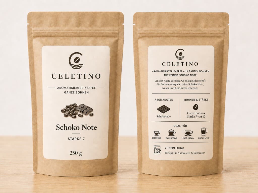 CELETINO Schoko Note 250 g – Ansicht 1